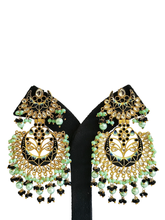 Designer Minakari Earrings (PE026)