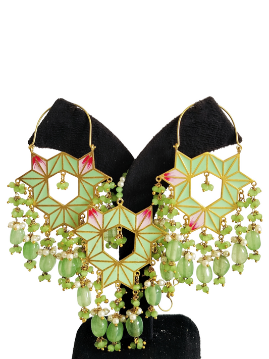 Minakari Maang Tikka 3pc Set (PM001)