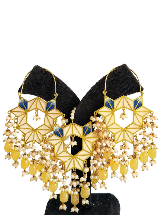 Minakari Maang Tikka 3pc Set (PM001)