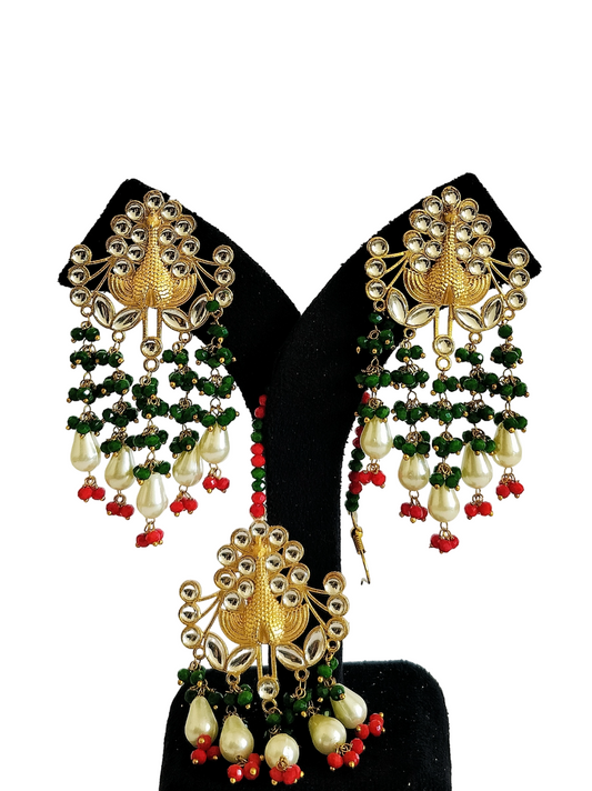 Light Weight Maang Tikka Set (PM004)