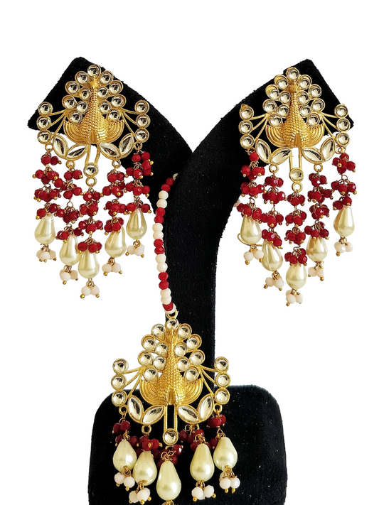 Light Weight Maang Tikka Set (PM004)