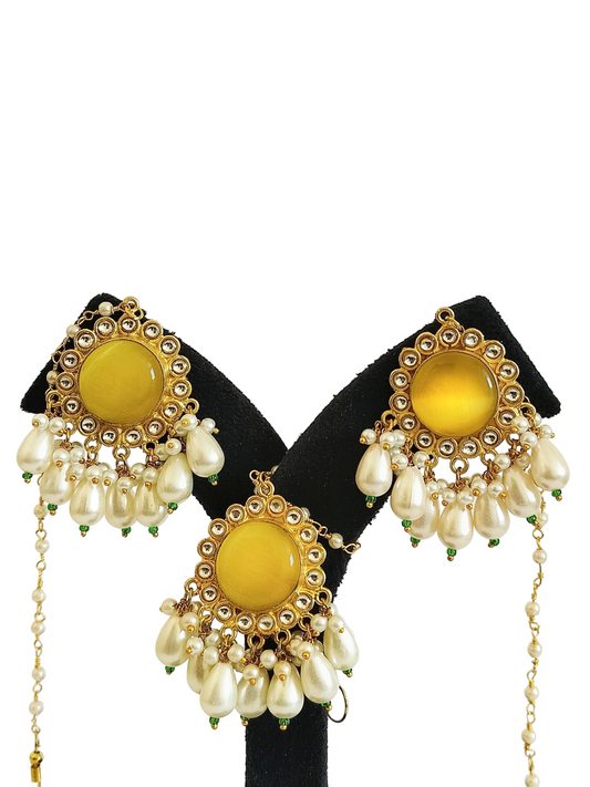 Stone Maang Tikka Set (PM006)