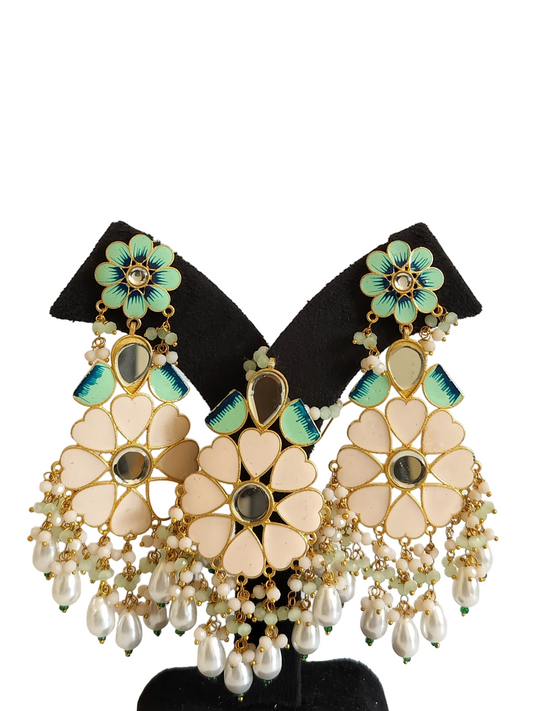 Meenakari 3pc Maang Tikka Set (PM012)