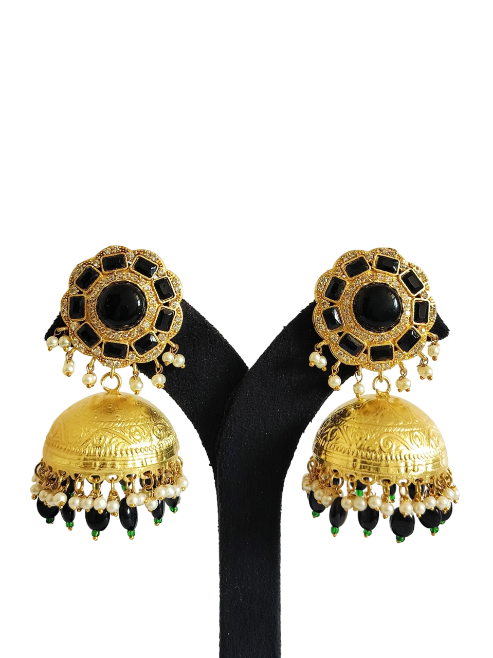 Stone Jhumka Earring (PE001-1)