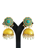 Stone Jhumka Earring (PE001-1)