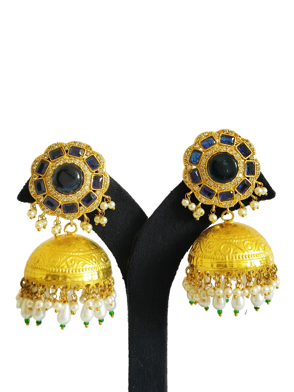 Stone Jhumka Earring (PE001-1)