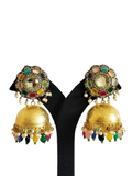 Jhumka  Stone Earrings (PE001)