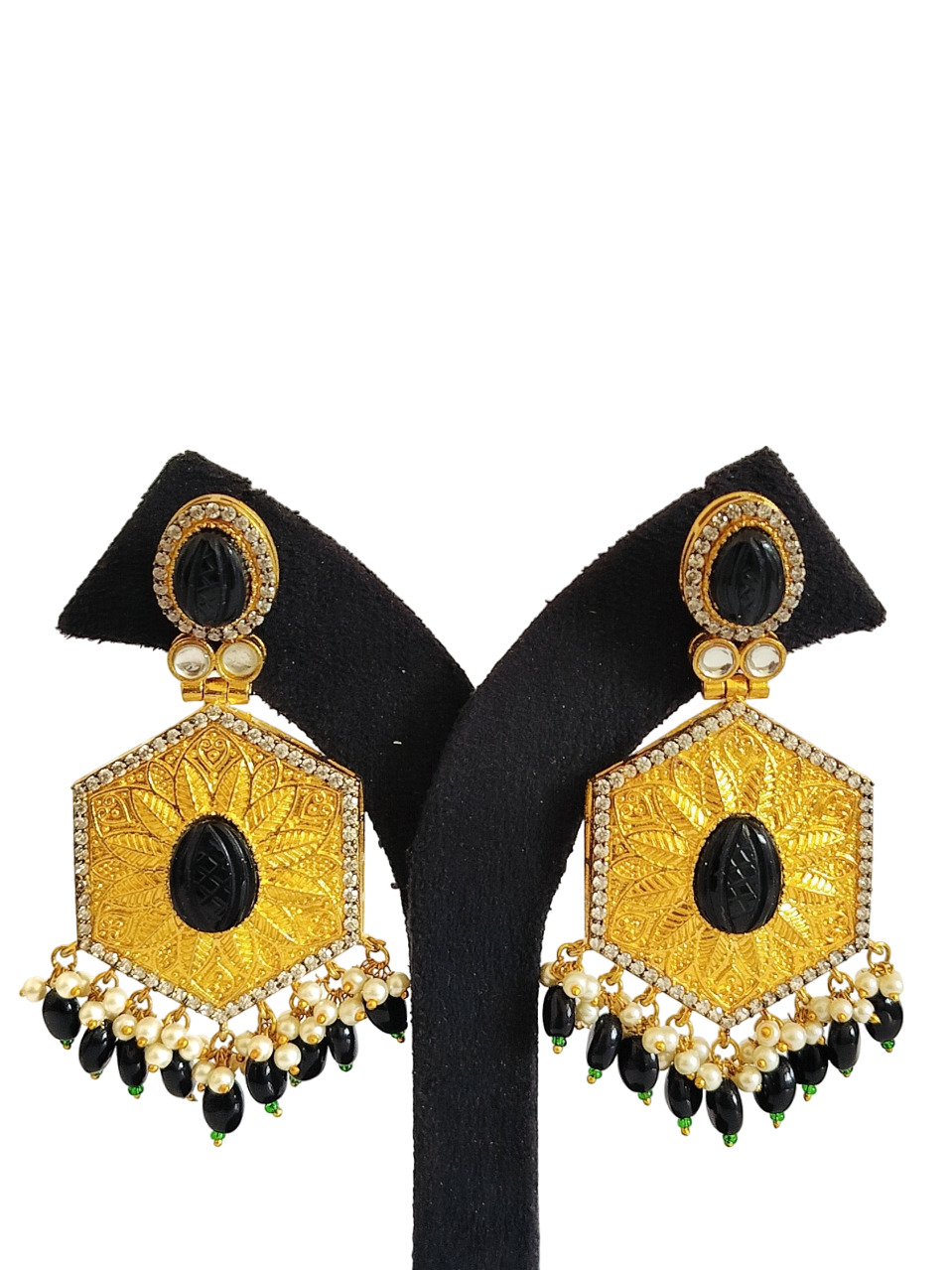 Antique Gold Plated  Designer Earring(PE005-1)