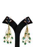 Meenakari Stone Earrings (PE012)