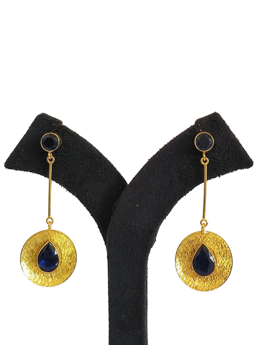 Gold Plated Light Wt. Earring (PE073)