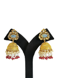 Stone Jhumka Earring (PE077)