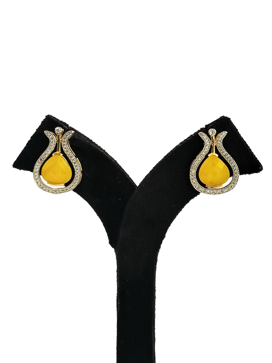 Stone Tops Earring (PE105)